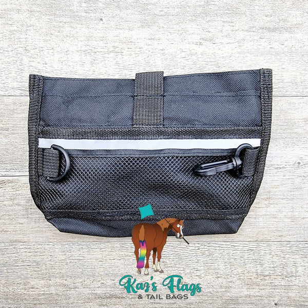black treat training pouch
