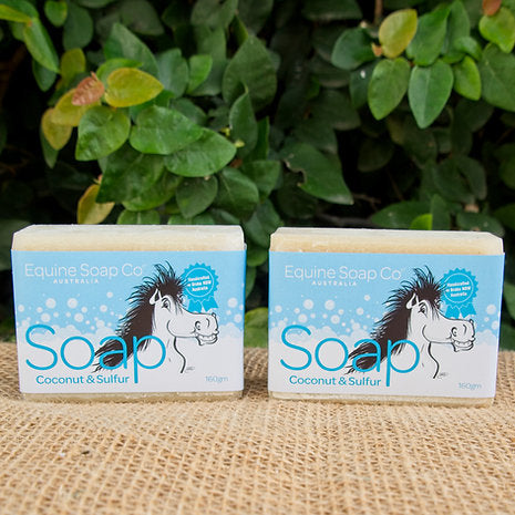 Coconut and Sulfur Soap Bar Equine Soap Co.